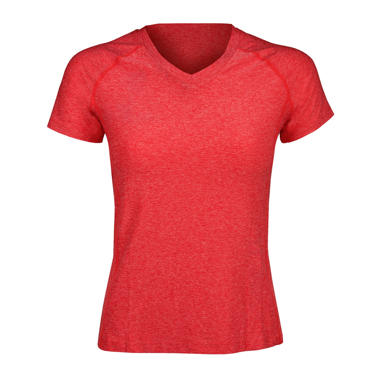Andesland - Polera Dry Fit Manga Corta Deportiva Cuello V Mujer