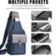 thumbnail image 3 of Bolso de hombro impermeable para hombre, bolso bandolera USB, bolso de hombro informal para hombre, tela Oxford, 3 of 5