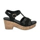 thumbnail image 1 of Sandalia Mujer Negro Olivia Police, 1 of 4