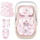 thumbnail image 1 of Inserto Silla Auto Infantil 3 Pzas Soporte Cabeza, 1 of 3