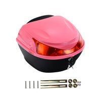 Ioensy - Baúl Para Motocicleta Baúl Trasero Para Refrigerios Estuche Para Herramientas De Mantenimiento Monedero Rosa