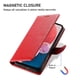thumbnail image 4 of Funda para FOXDOCK Samsung Galaxy A32 4G– Cuero Premium, 3 ranuras para tarjetas, Protección contra impactos, 4 of 5