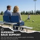 thumbnail image 2 of Asiento para estadio SPORT BEATS con respaldo acolchado, azul marino, 2 piezas, 2 of 8
