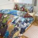 thumbnail image 2 of Genshin-Impact Genshin-Impact Bedding Set Sheet Set for Kids Adults,All Season Lightweight, 2 of 5
