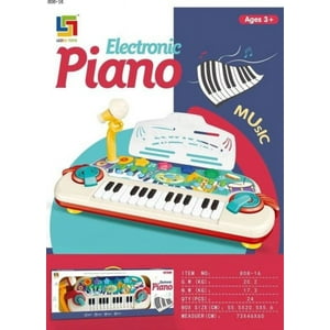 Genérico - Mini Piano Musical Juguete Con Microfono