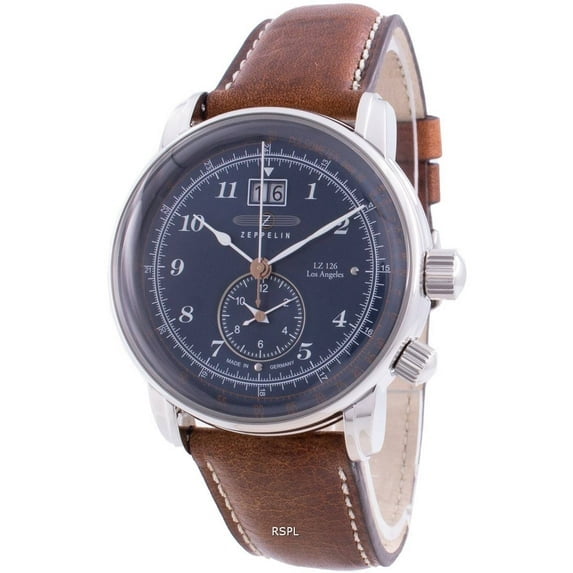 Reloj Zeppelin Lz126 Los Angeles 8644-3 86443 Reloj De Cuarzo Con Pulsómetro Para Hombre