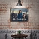 thumbnail image 4 of Britannia Cartel Metálico, Decoración de Pared de Cartel Metálico Personalizado para Regalos de Fans, Amigos, Familia y Amantes 20*30CM, 4 of 6