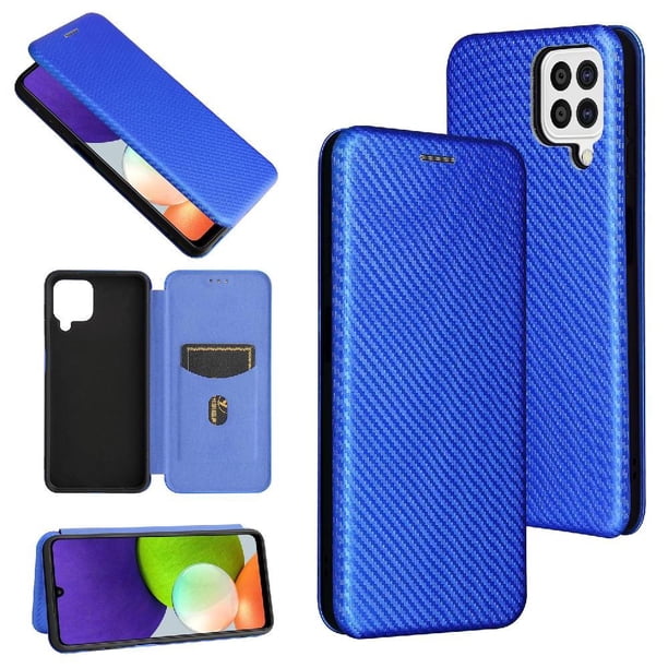 Funda Flip para FOXDOCK Samsung Galaxy A22 4G - Funda magnética de negocios, funda protectora delgada