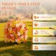 thumbnail image 3 of Flores artificiales SHareconn 51 cm resistentes a UV – Pack de 4, 3 of 8