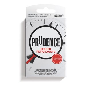 Dkt - Preservativo Prudence Efecto Retardante, 1 Caja, 3 Unidades