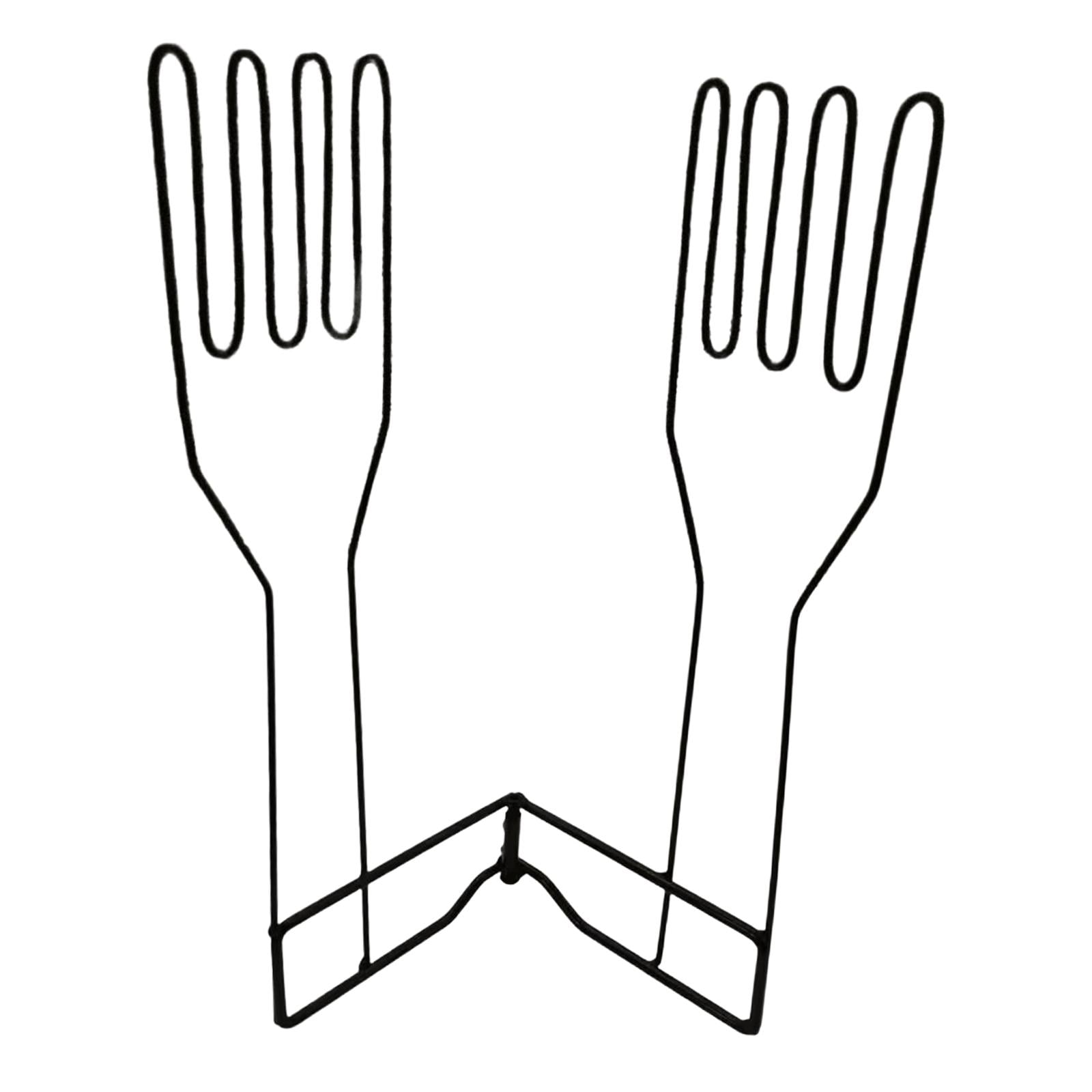 Magideal - Soporte Para Guantes De Cocina, Colgador Para Fregadero, Soporte Multiusos, Vertical, Manopla Plegable De Metal, Secador, Estante Para Secar Toallas Y