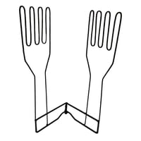 Magideal - Soporte Para Guantes De Cocina, Colgador Para Fregadero, Soporte Multiusos, Vertical, Manopla Plegable De Metal, Secador, Estante Para Secar Toallas Y