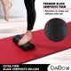 thumbnail image 4 of Medio rodillo negro Muscle Roller CanDo de alta densidad, 15 x 30 cm, 4 of 4