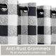 thumbnail image 2 of Cortinas opacas DriftAway Buffalo Plaid Check, 160 x 160 cm, 2 paneles, 2 of 9