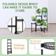 thumbnail image 3 of Soporte para Plantas CADANI de 6 Niveles Plegable, Metal Negro, 3 of 7