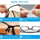 thumbnail image 4 of 15 pares de almohadillas nasales para gafas, almohadillas nasales antideslizantes para gafas, almohadillas nasales elevadas de gel de sílice invisibles transparentes adhesivas para gafas, diseño de fi, 4 of 6