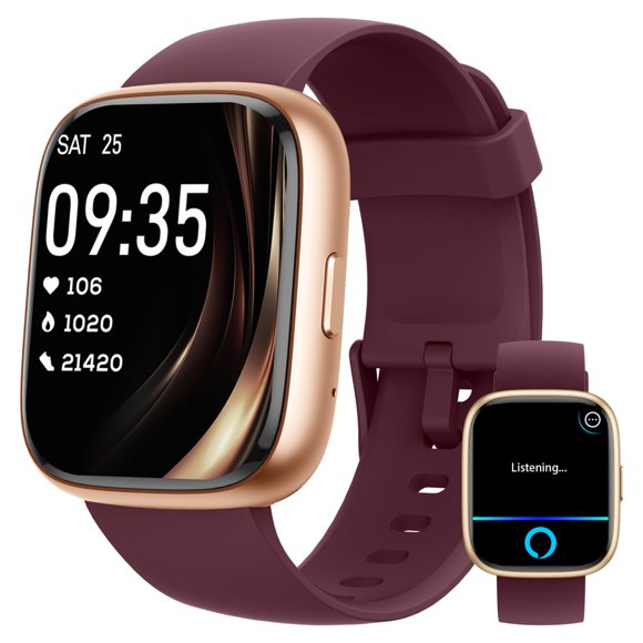 Reloj Inteligente LODIMEKE 44 mm con Alexa Integrada IP68