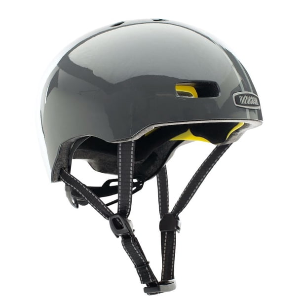 Cascos Street Suit and Tie Stripe Matte Reflective MIPS Helmet S