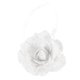 thumbnail image 5 of Seersucker flor magnética cortinas decorativas cortinas tiebacks blanco, 5 of 5