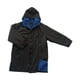 thumbnail image 5 of Niños Con Capucha Cambio De Bata Chaqueta Traje Outwear Abrigo De Lluvia Cálido Surf Swim Parka Azul Negro, 5 of 5