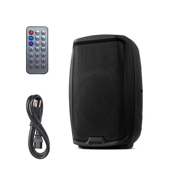 Altavoz PA Gemini 8», 500 W, Bluetooth con TWS Link USB/SD/FM