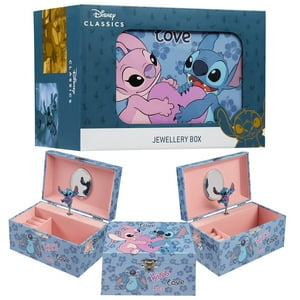 Joyero Disney Stitch Musical Para Niñas Con Función Musical