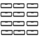 thumbnail image 1 of Los Anillos De Sujetador De 12 Unids Se Adaptan A Samsung Huawei Garmin Boneng Watches 22x7x6mm Interna, 1 of 5