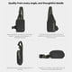 thumbnail image 5 of Bandolera Travelon Anti-Theft The Voyages Compact Sling, 5 of 7
