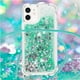 thumbnail image 2 of Funda FOXDOCK para iPhone 12 Mini con Cuerda Ajustable, Brillo Líquido, Protección Antigolpes y Lente – Ideal para Regalo, 2 of 6