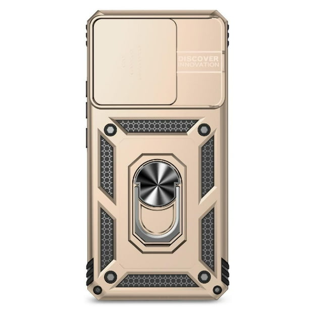 Estuche GANGXUN para Xiaomi 14T, soporte giratorio 360°, estilo mecánico y magnético