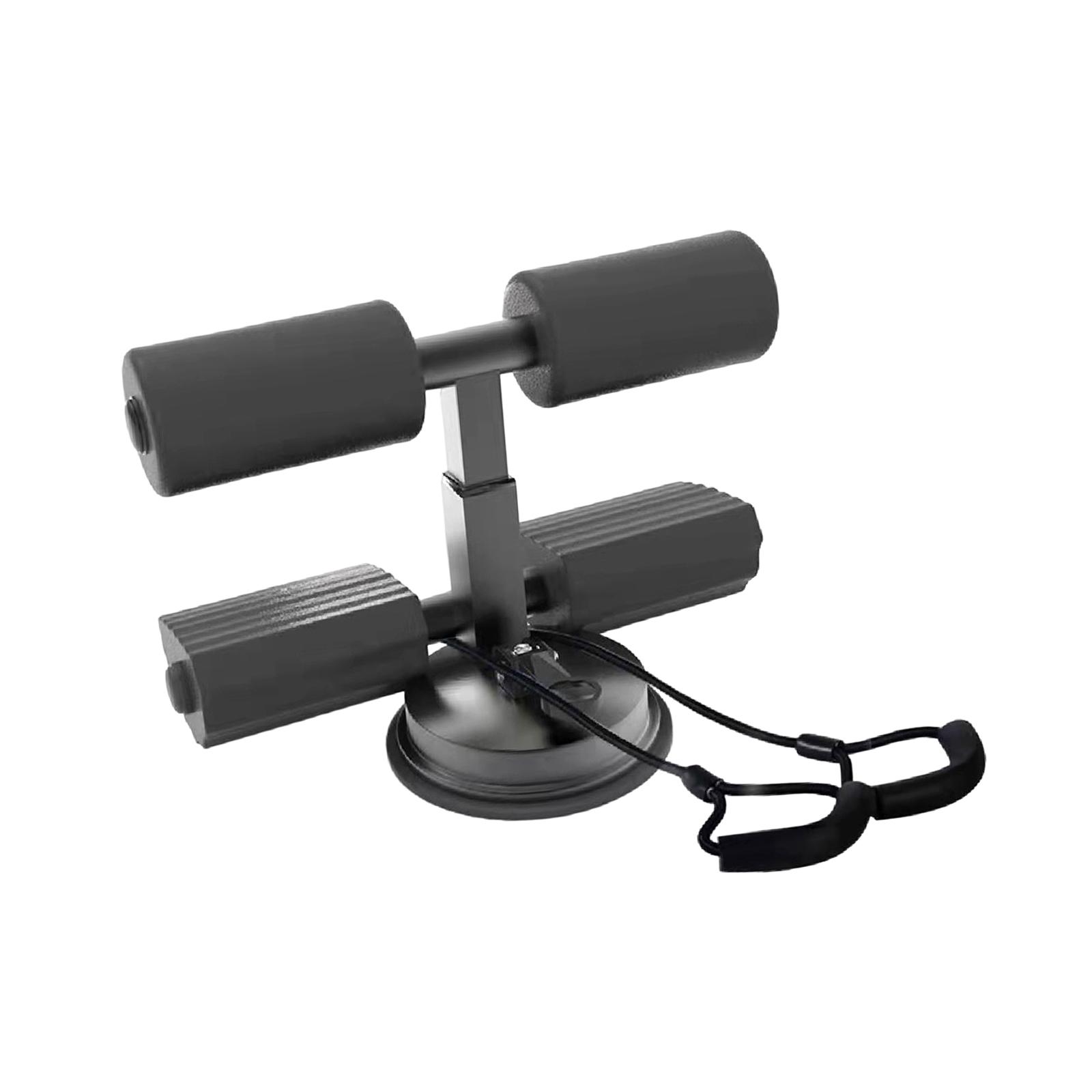 Magideal - Barra Para Sentarse, Soporte Para Pie, Equipo De Ejercicio Para Sentarse, Entrenamiento De Cuerpo Completo, Entrenamiento Muscular Multifunción, Ayuda Negro Con Cuerda