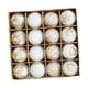 thumbnail image 1 of 16 Bolas Navideñas Para Manualidades, Adornos Para Regalos Navideños, Bodas, Fiestas, Color Blanco, 1 of 3