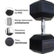 thumbnail image 2 of Mancuerna Hexagonal 50 Kg Negro, 2 of 6