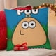 thumbnail image 4 of Pou Fundas de almohada de terciopelo con tema, regalos de funda de almohada, decoración para el hogar, cojín de lanzar, regalo de cumpleaños para fans y parejas.50*50cm., 4 of 6