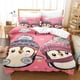 thumbnail image 1 of Penguin Love Heart Pattern Quilt Duvet Cover Set Children Bed Linen Bedding3-Piece Bedding Set, 1 of 5