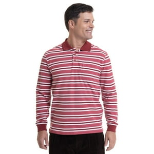 Kotting - Polera Piqué Listada Rojo Rojo 3Xl