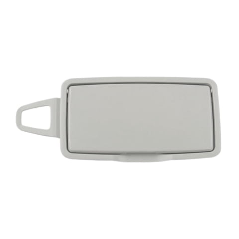 Magideal - Accesorios Para La Cubierta Del Espejo De La Visera Del Sol Del Automóvil Cubierta Del Espejo De Maquillaje Reemplaza Para Ml/Gl W166 Clase B W246 Gris Claro Derecho