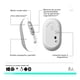 thumbnail image 3 of Kit Teclado Y Mouse Logitech Pop Icon, Español, Blanco 2024 blanco no aplica, 3 of 5