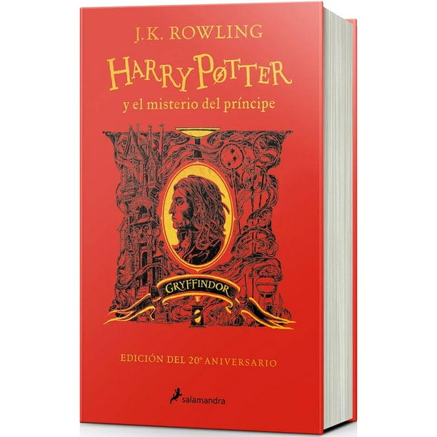 Libro Harry Potter N° 6 Misterio del Principe (20aniv.Gryffindor Tapa Dura)