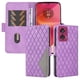 thumbnail image 1 of Funda Cartera para Motorola Edge 50 Fusion 5G con Tarjetero Soporte y Correa Morado, 1 of 6