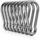 thumbnail image 1 of Mosquetones SUPOLOGY de acero inoxidable 304, carga de 1360 lb, 1 of 3