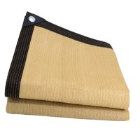 Magideal - Red De Sombra Cubierta De Planta Amarilla Lona De Malla Fácil De Instalar Con Ojales Cubierta De Sombra Para Patios Piscinas De Coches 3Mx4M