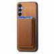 thumbnail image 5 of Funda de Cuero Magnética con Tarjetero para Samsung Galaxy A16 Cubierta Delgada Marrón, 5 of 5