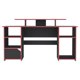 thumbnail image 5 of Escritorio Gamer Keria Wengue - Rojo, 5 of 8