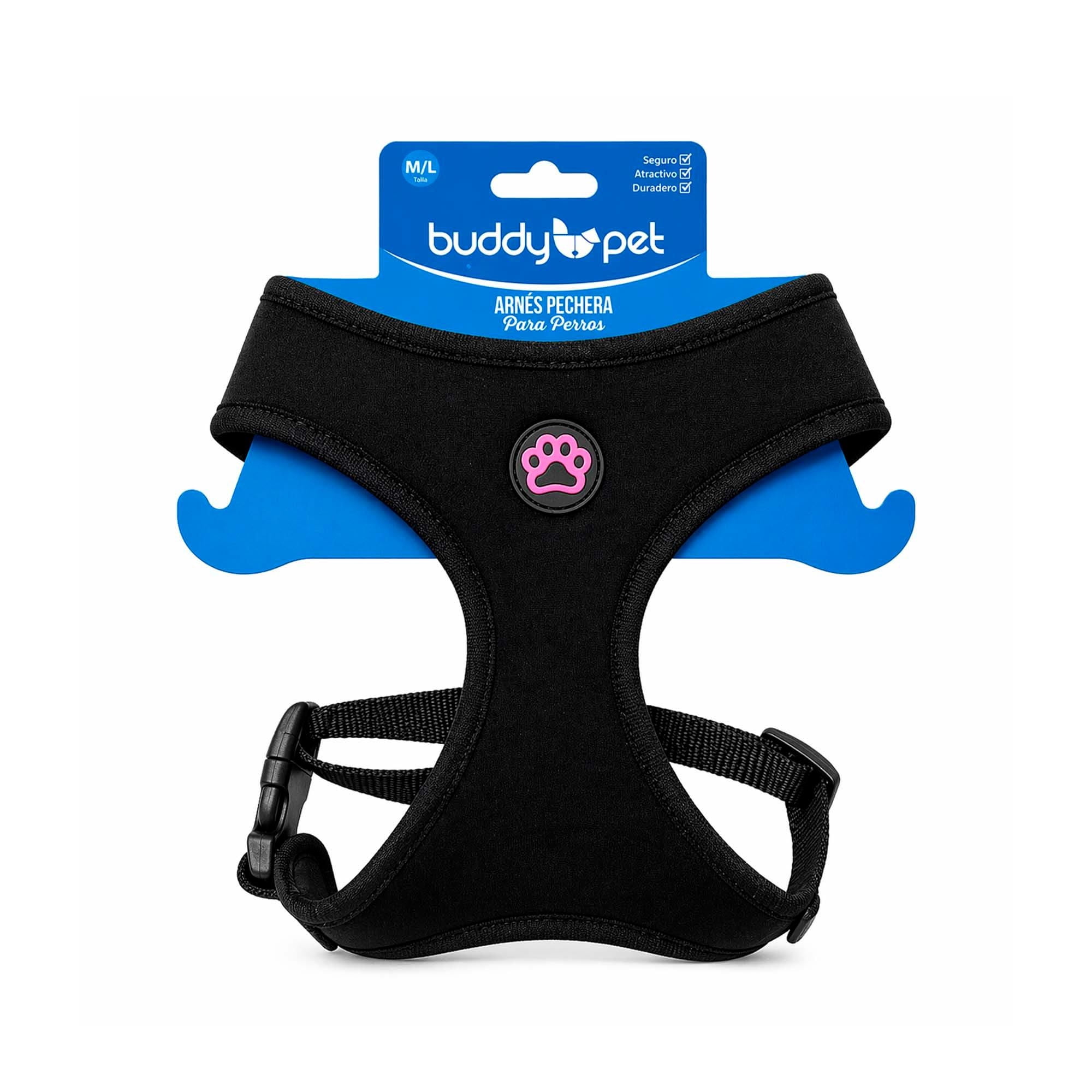 Arnés Pechera Para Perro Talla M 1 Un Buddy Pet