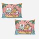 thumbnail image 2 of Kero Kero Keroppi 3-Piece Bedding Set For Kids Boys Girls Adult Cartoon Warm Cute Fashion Holiday Present Gift Bed Sheets, 2 of 5