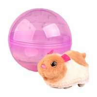 Bothyi - Juguetes De Pelota Mascotas Electrónicas Juguete Animales De Peluche Juguetes Para Niños Niños Pequeños Regalos Hámster Blanco