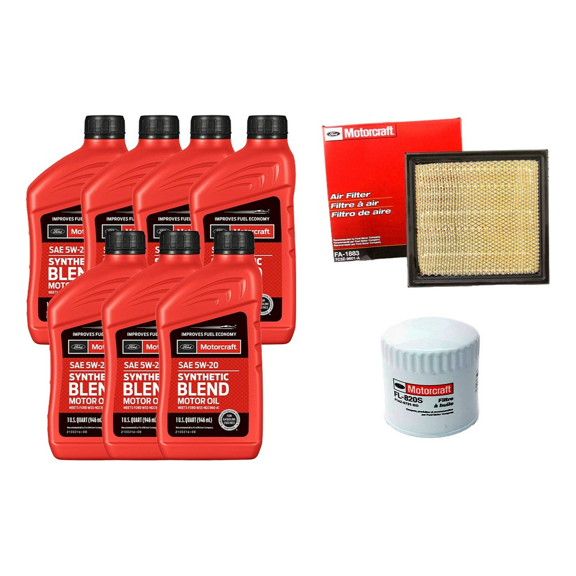 Motorcraft - Kit Mantencion Ford F150 5.4 Filtro Aceite+aire+aceite