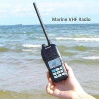 Recent Rs-36M Walkie-Talkie (Radio Marino) Vhf Profesional Ipx7 | 5W, Flotante, 80 Canales, Para Barcos Y Navegación