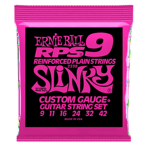 Set De Cuerdas Ernie Ball Super Slinky Rps 9 – 42